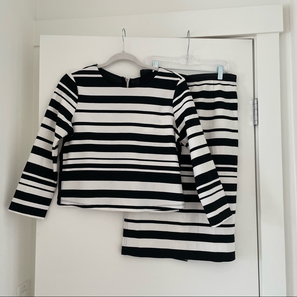 Two Piece Stripped Sam Edelman Set
